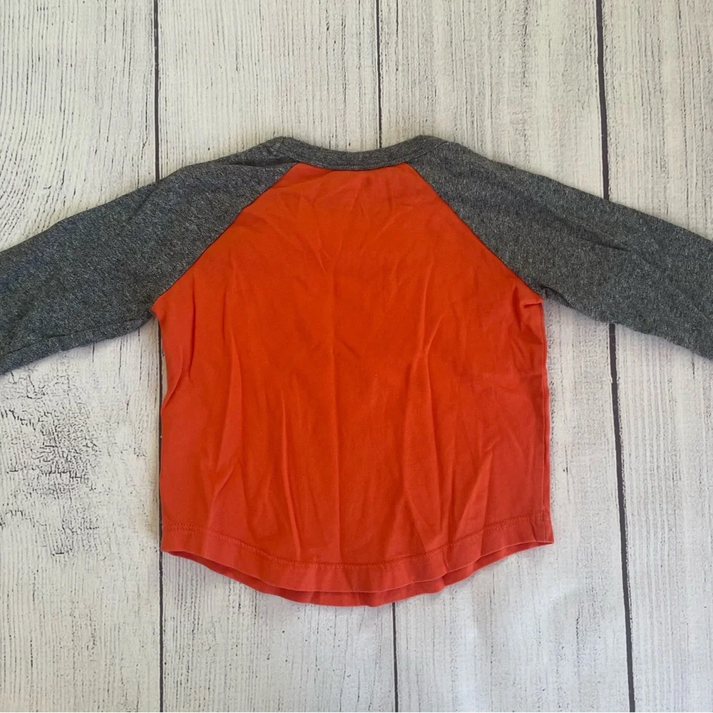 Gymboree Adventure is Waiting Orange Shirt Size 12-18 Months